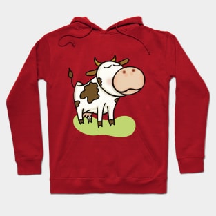 Sniffing Cow Hoodie